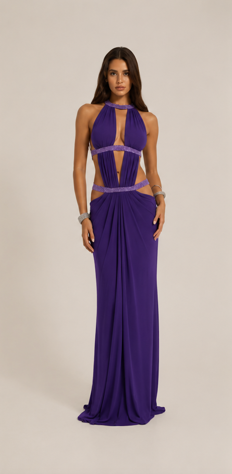 Noor Purple Dress